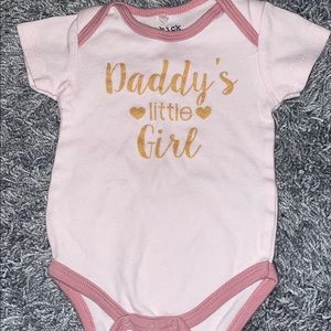 12/$35 3-6 months chick pea onesie